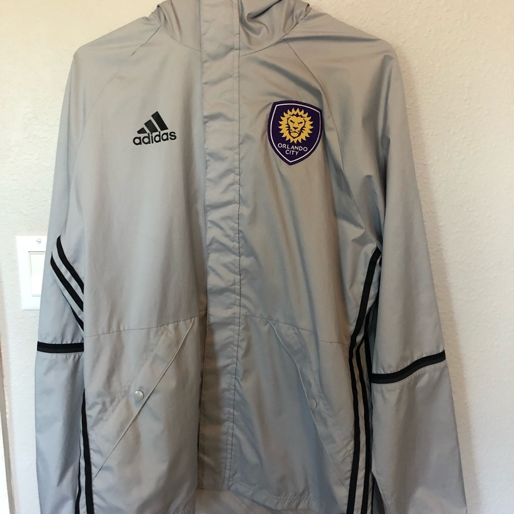 Orlando City Adidas Rain Coat